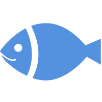 Blue diamond fish