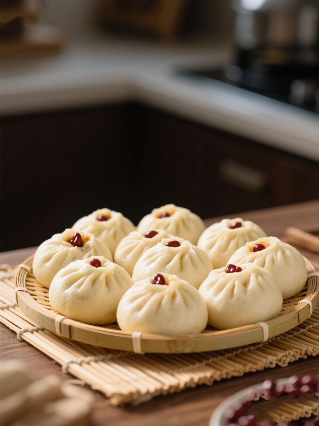 Red bean buns