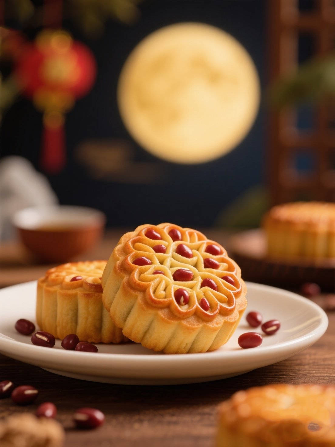 Red bean cake