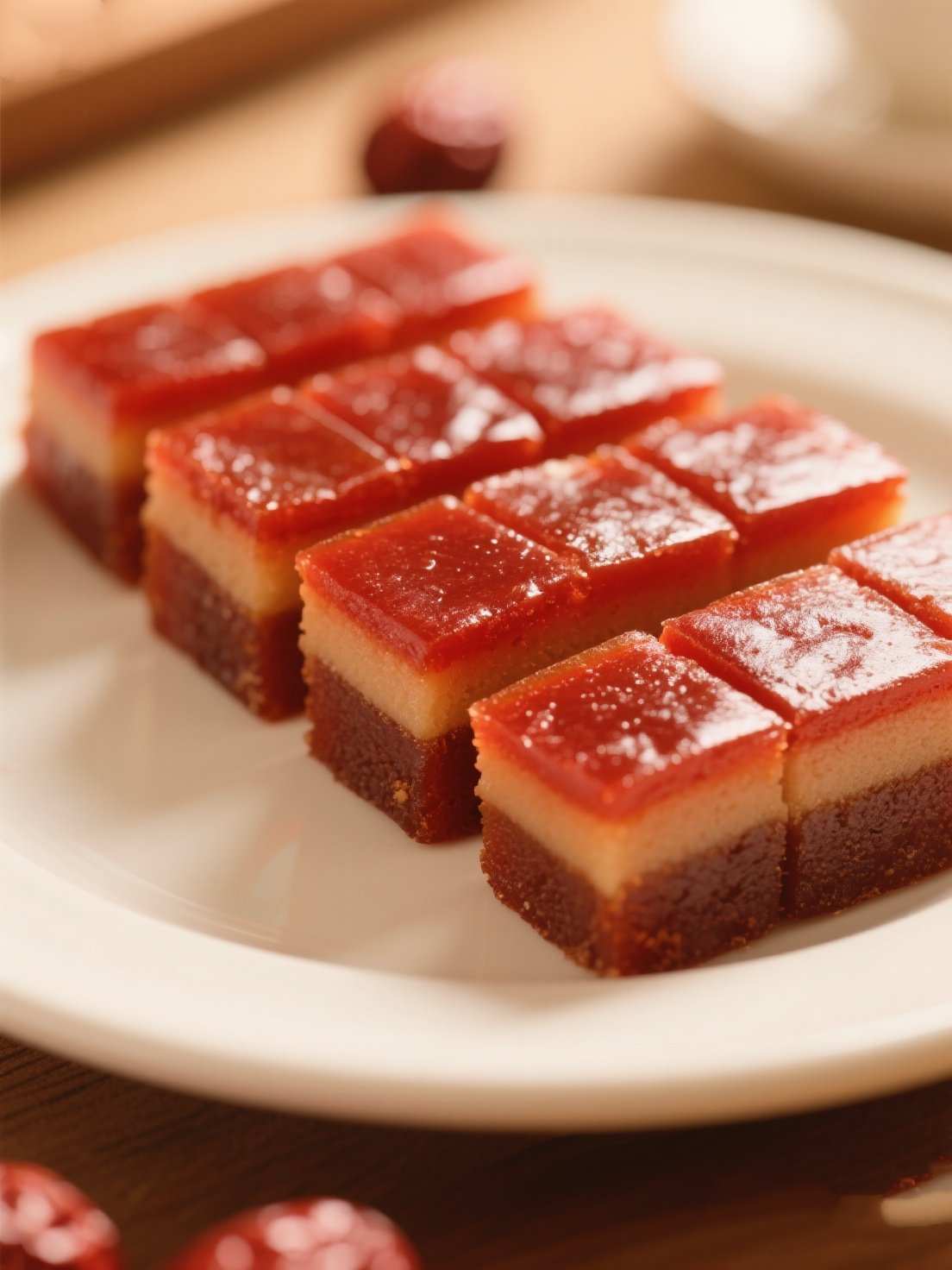 Red date cake