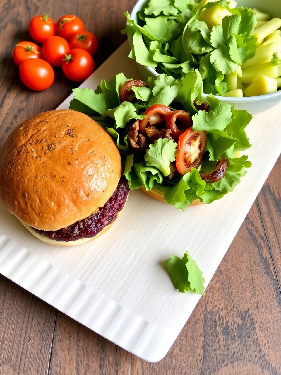 Beetroot burger