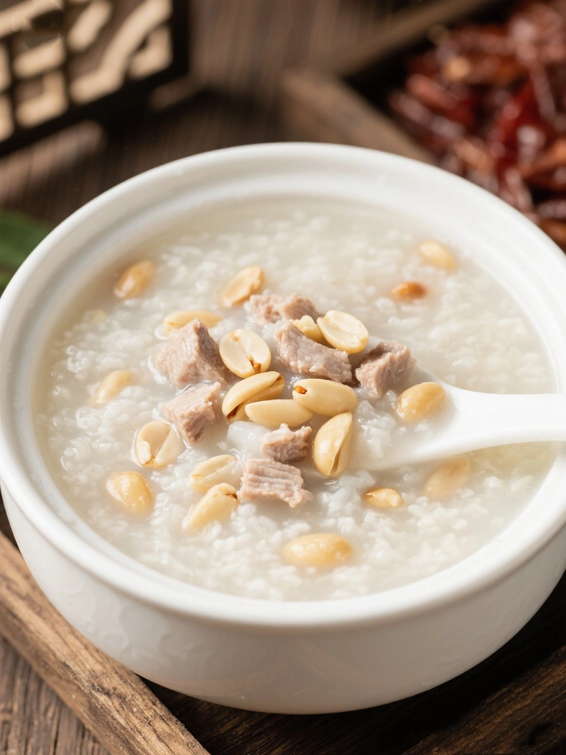 Black Pine Nut Porridge