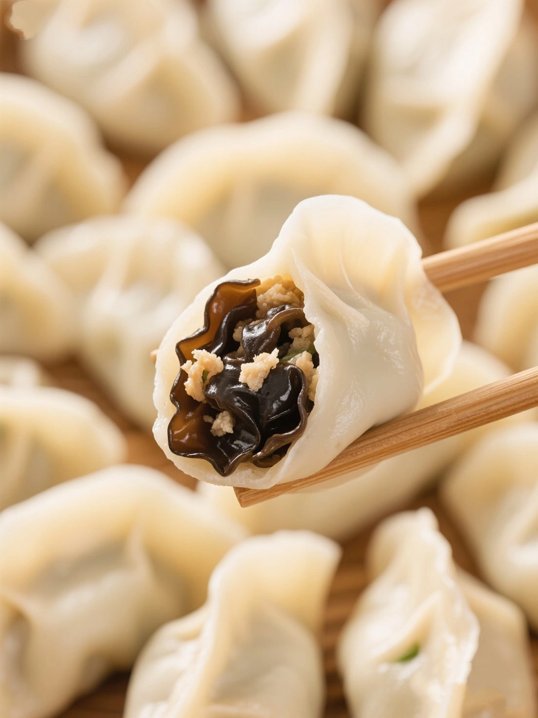 Black Fungus Dumplings