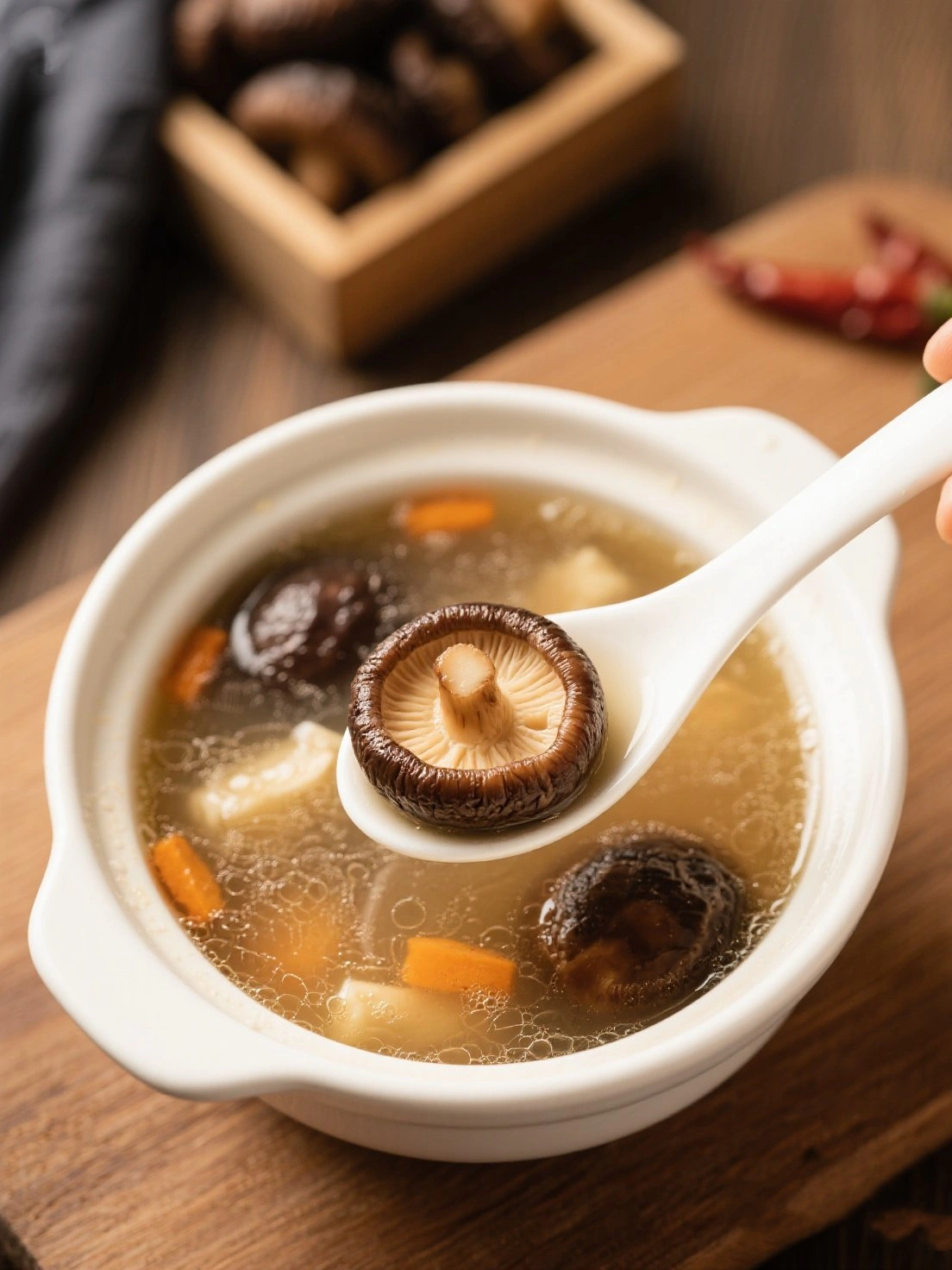 Black Mushroom Soup