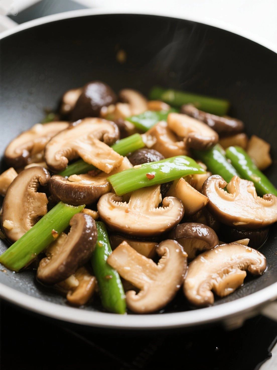 Black Mushroom Stir-fry