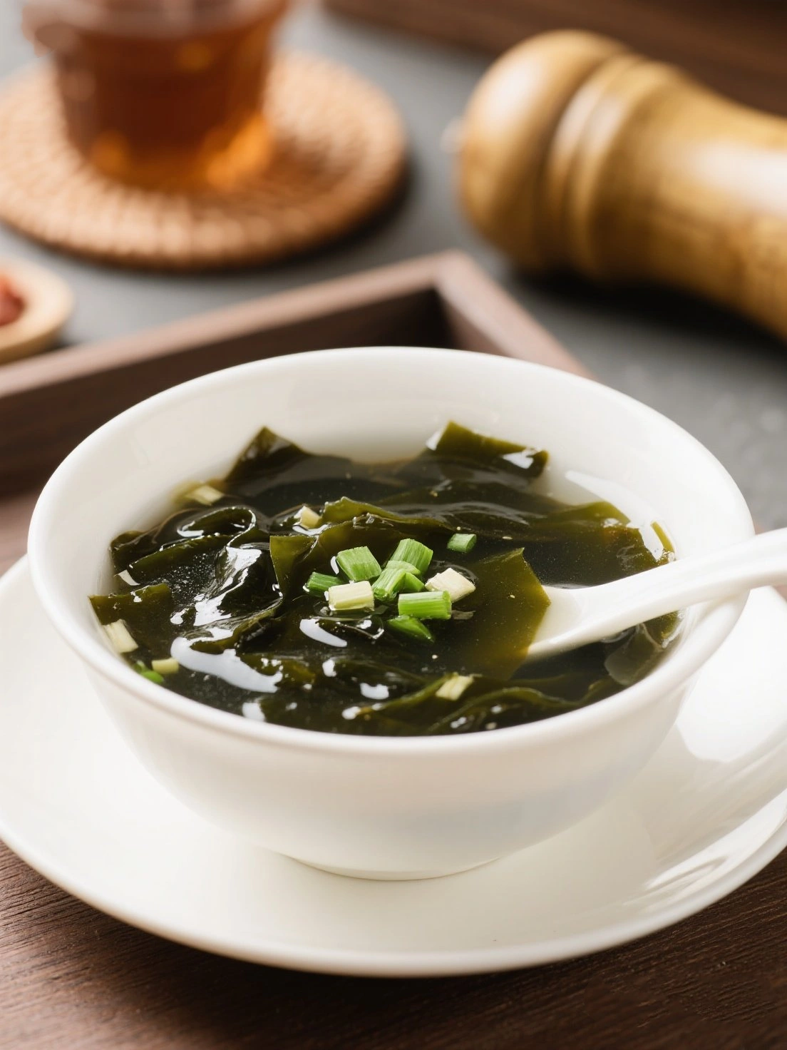Seaweed soup