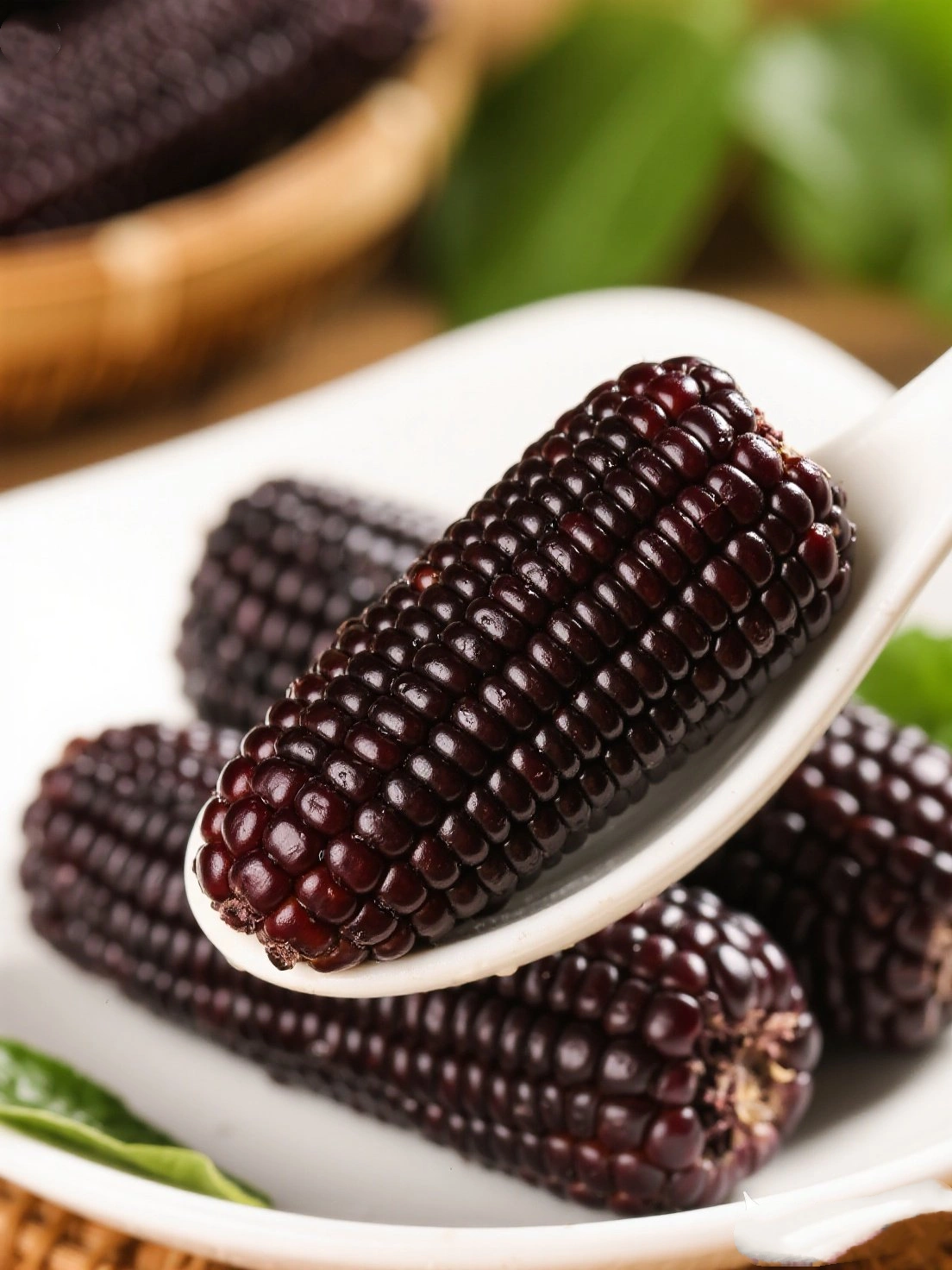 Black Corn Kernels