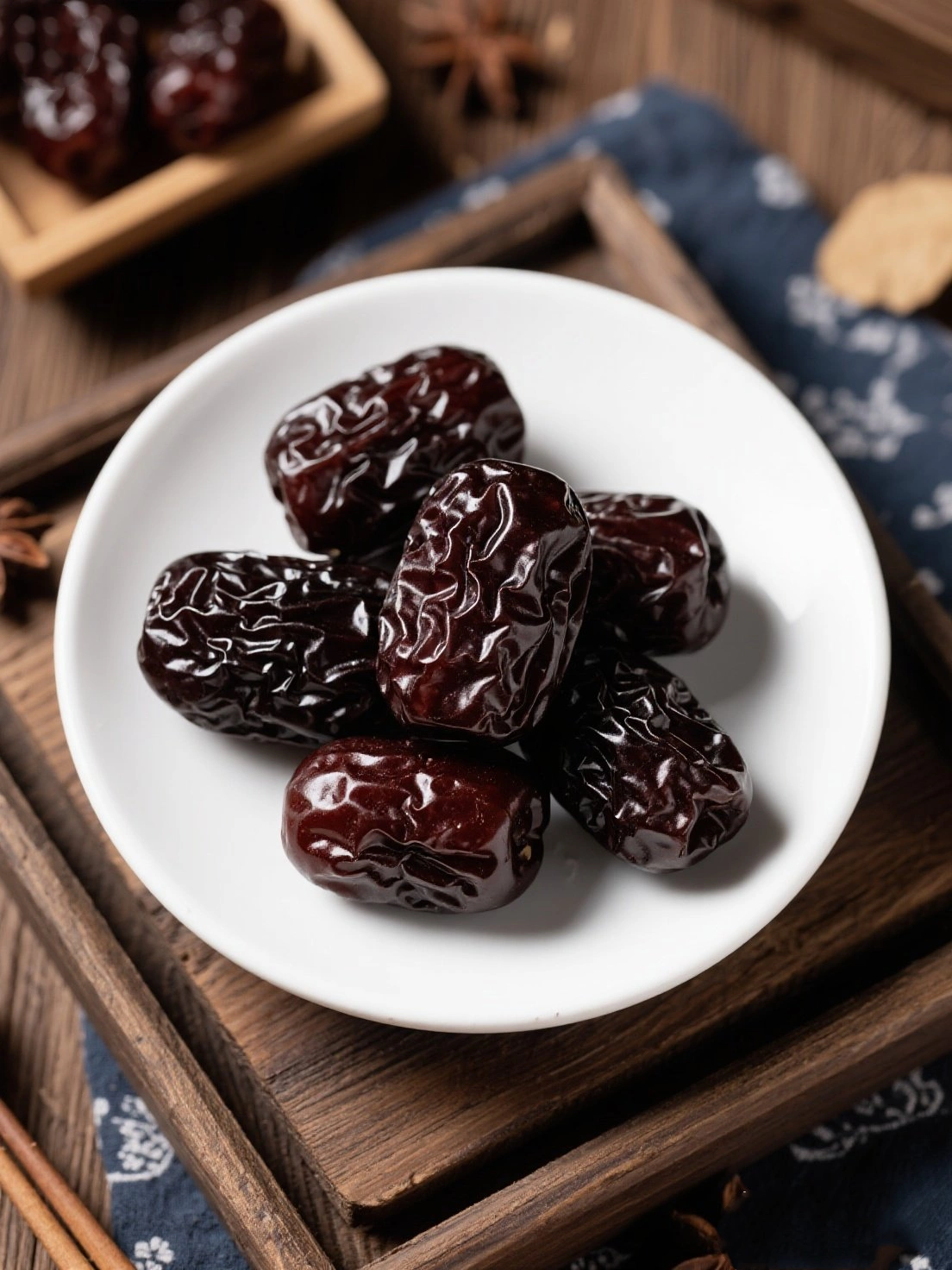 Dried Black Dates