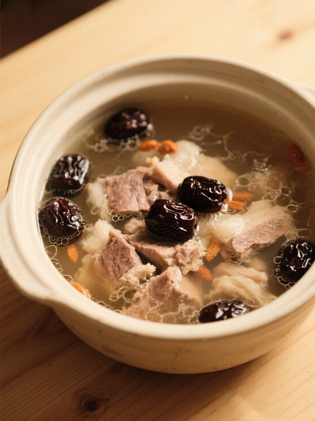 Black Date Soup