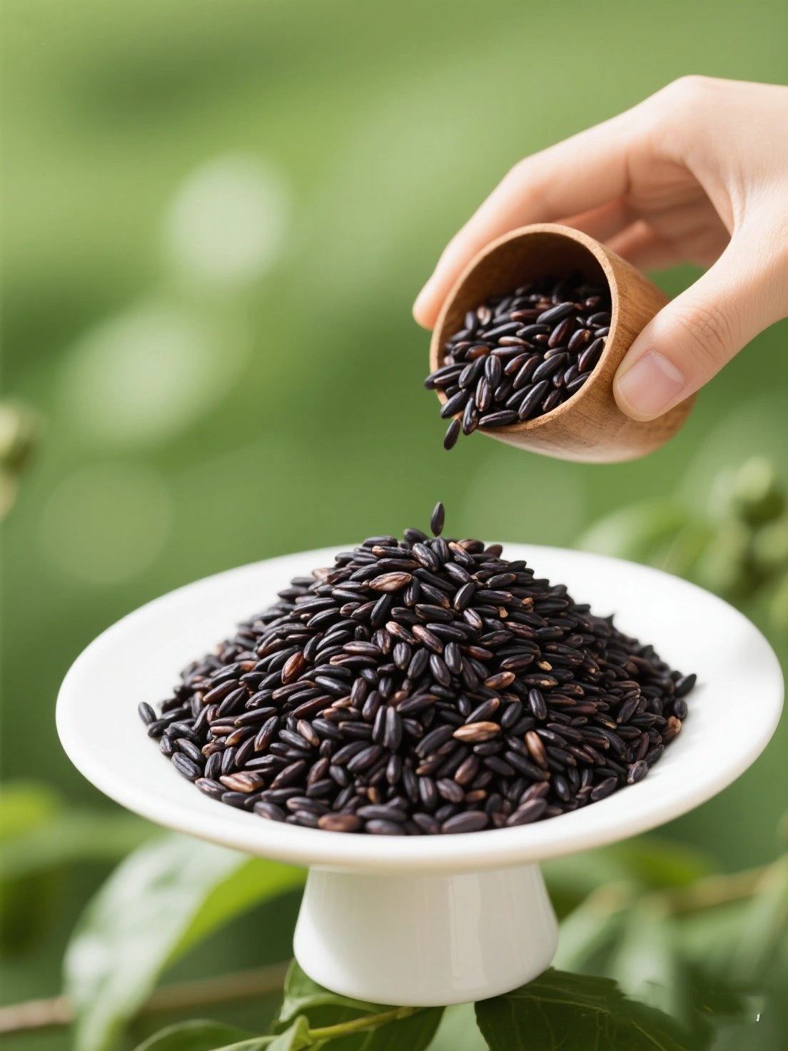 Cooked Black Rice