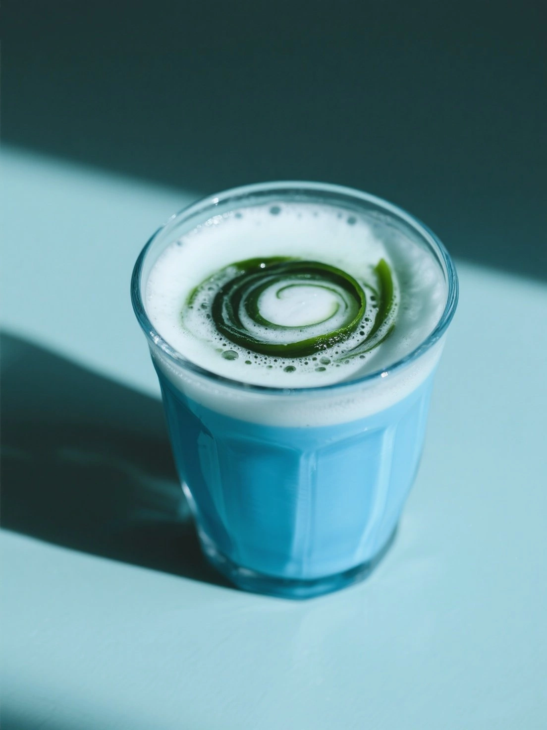 Blue Spirulina Latte