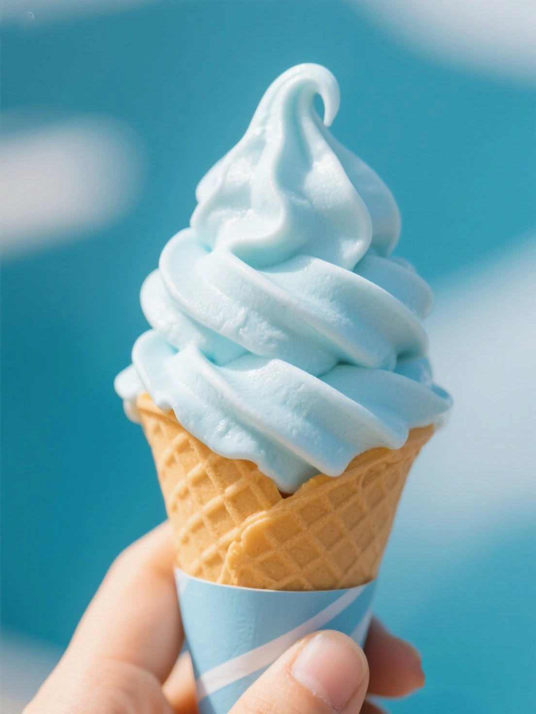 Vegan Blue Ice Cream