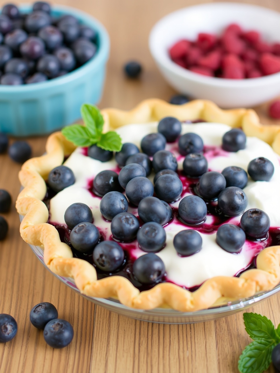 Classic Blueberry Pie