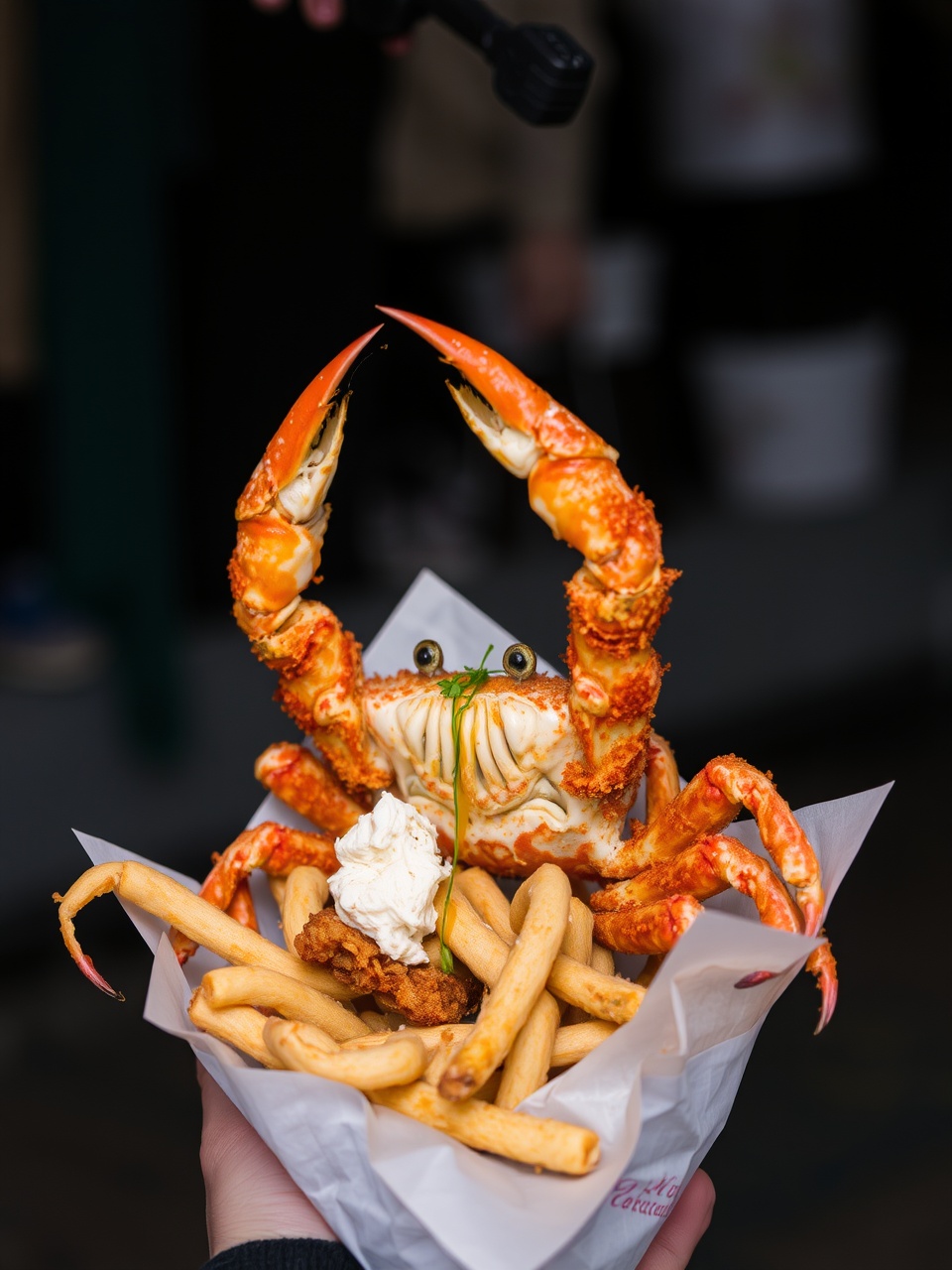 fried crab