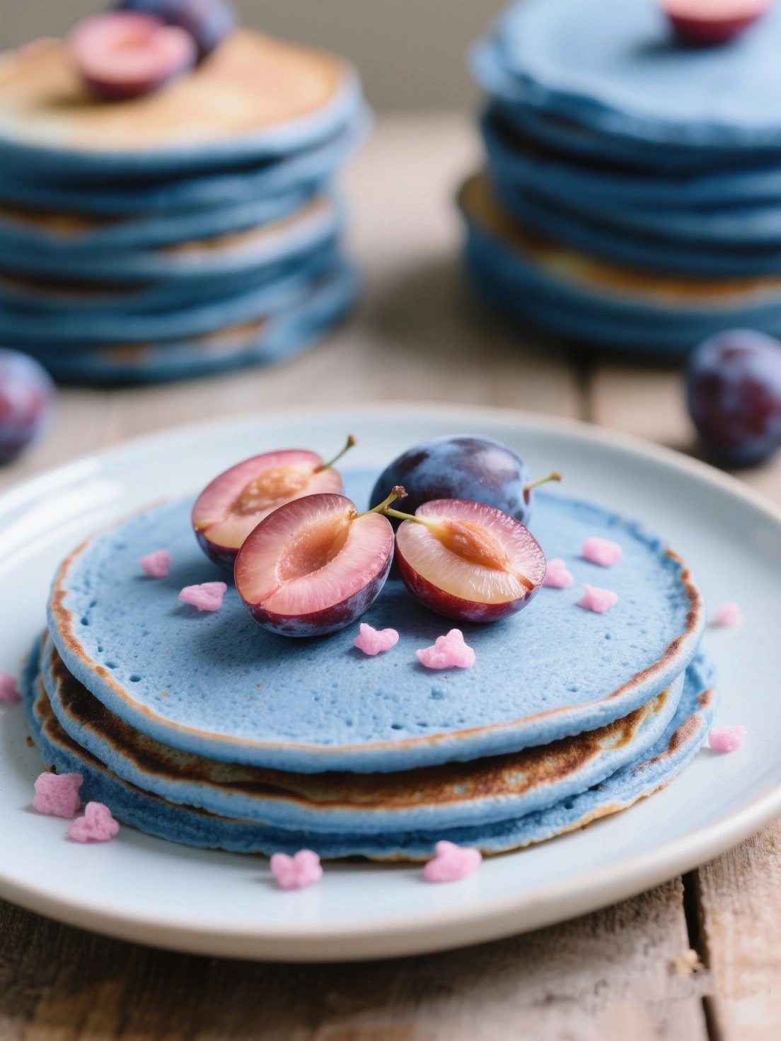Blue Plum Tart