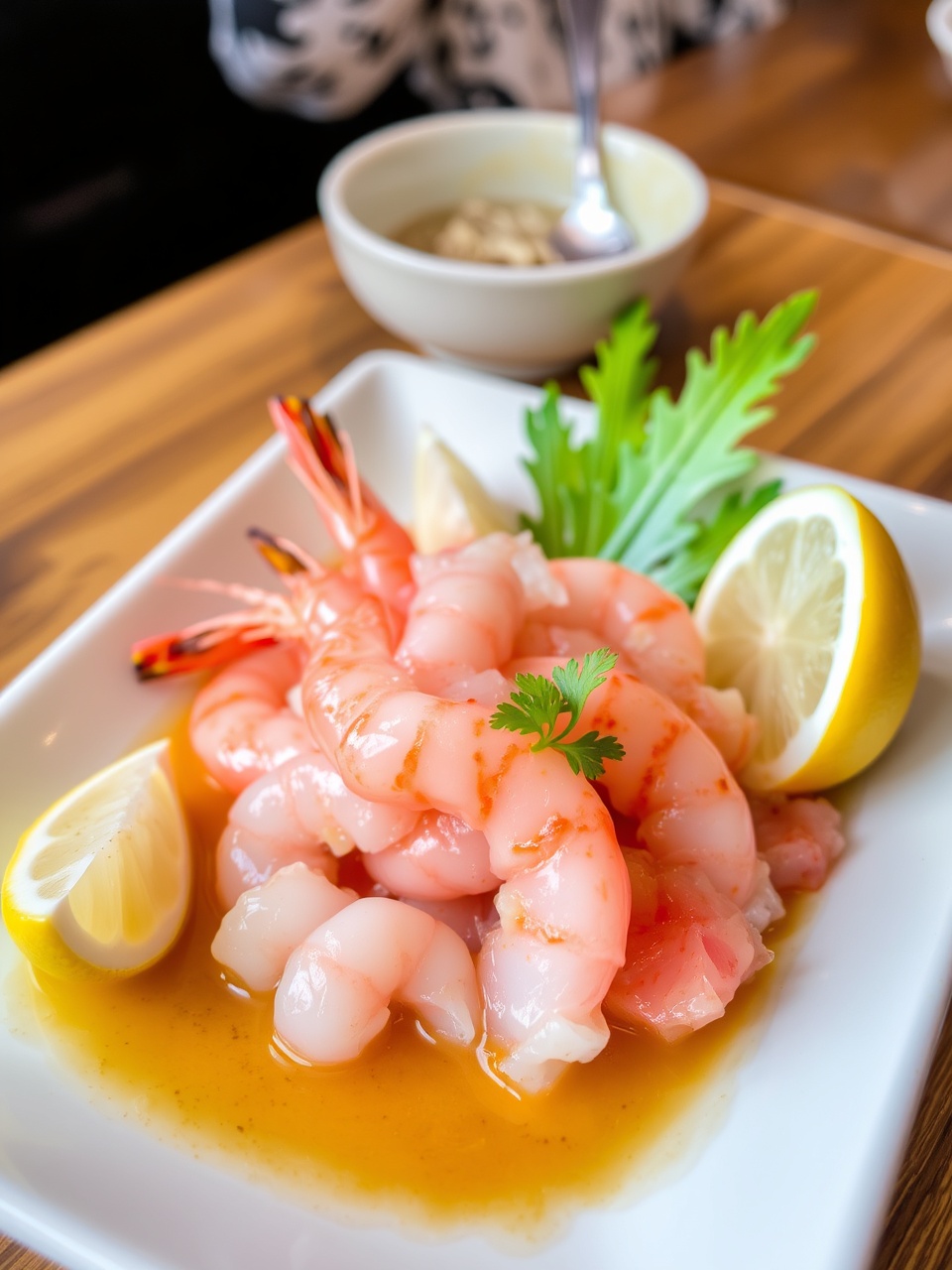 Blue Shrimp Sashimi