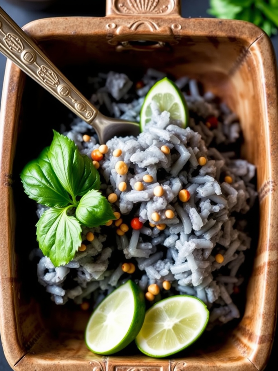 Thai Blue Sticky Rice
