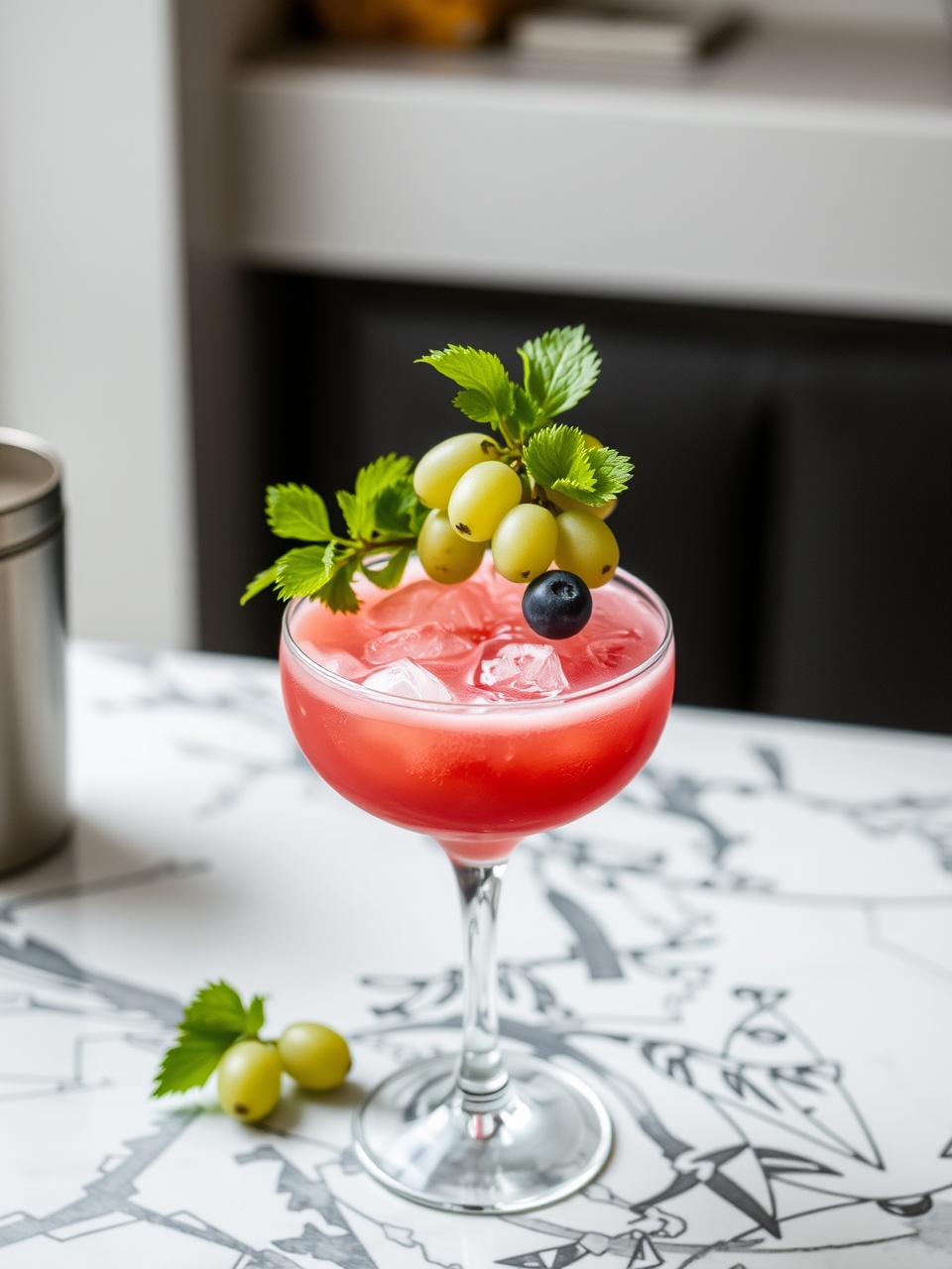 Grape cocktail