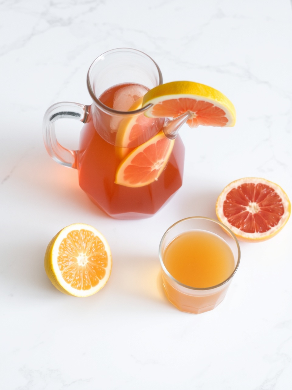 Grapefruit Honey Tea