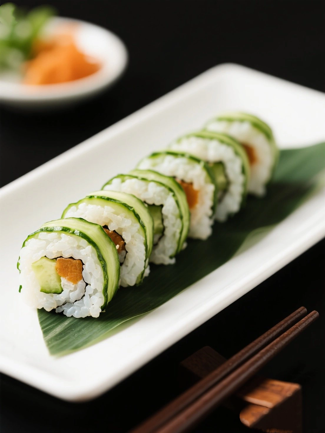 Cucumber Sushi Rolls