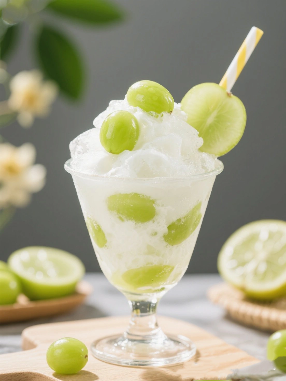 Frozen Green Grapes