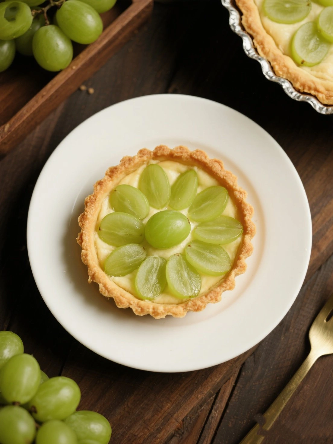 Green Grape Tart