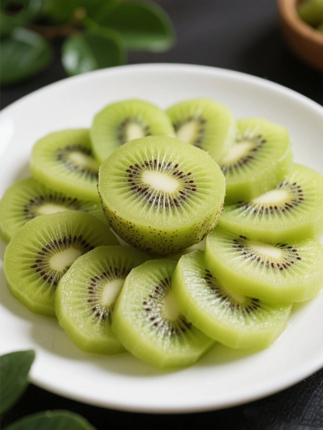 Fresh Kiwi Slices