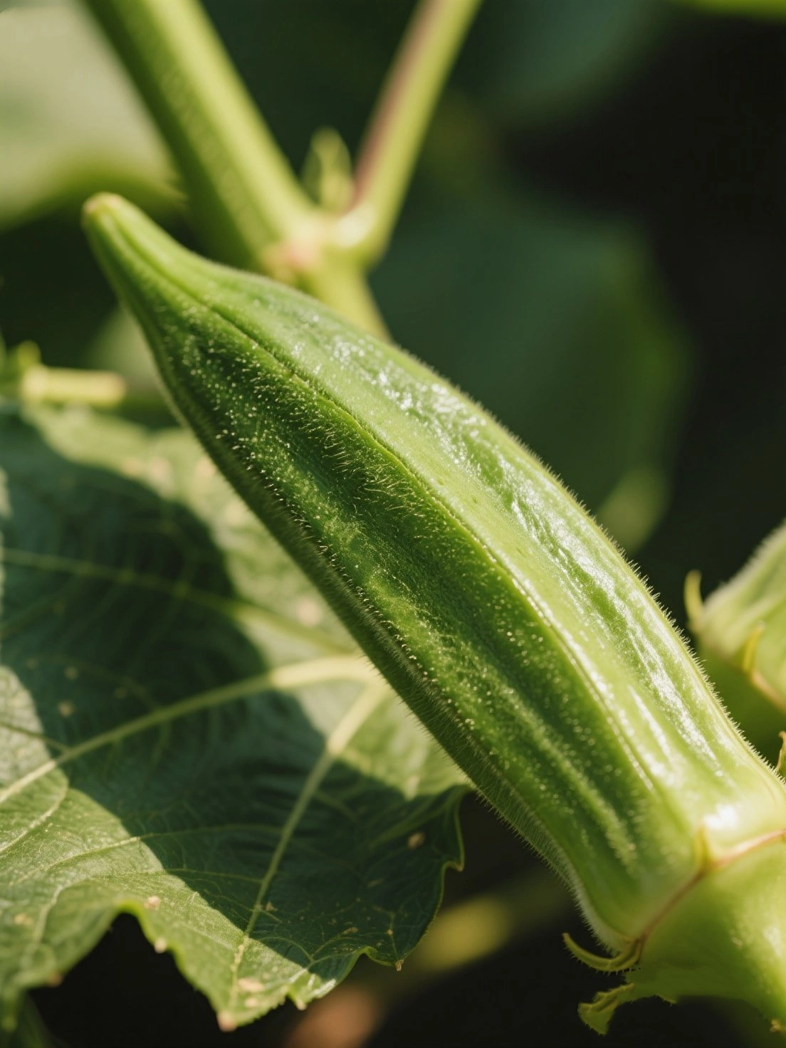 Fresh Okra Pods