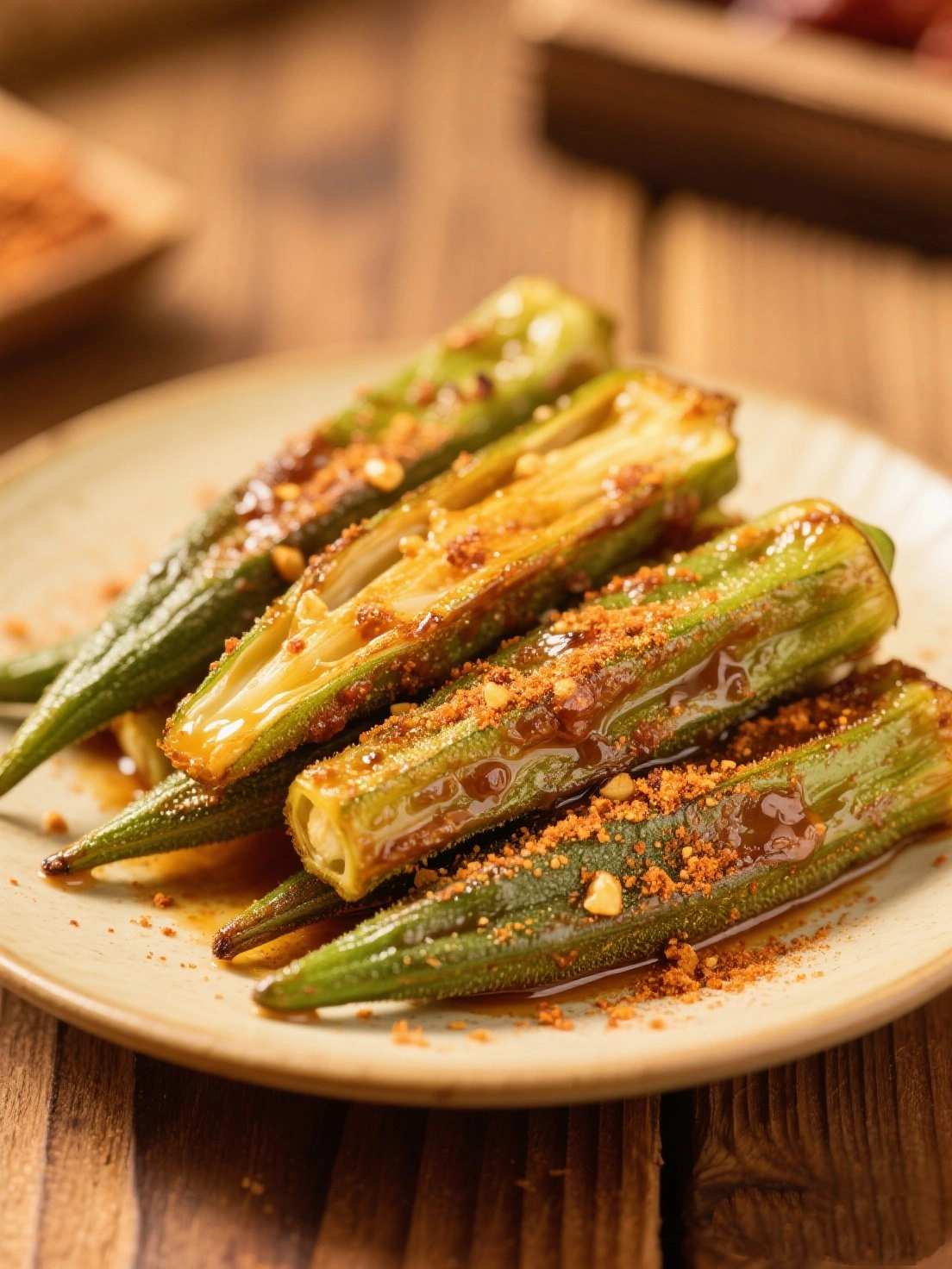Roasted Okra