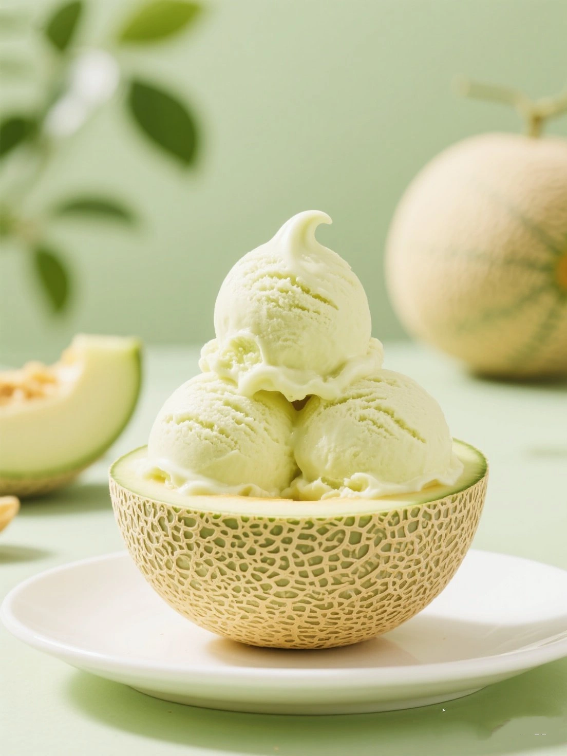 Grilled Melon with Honey