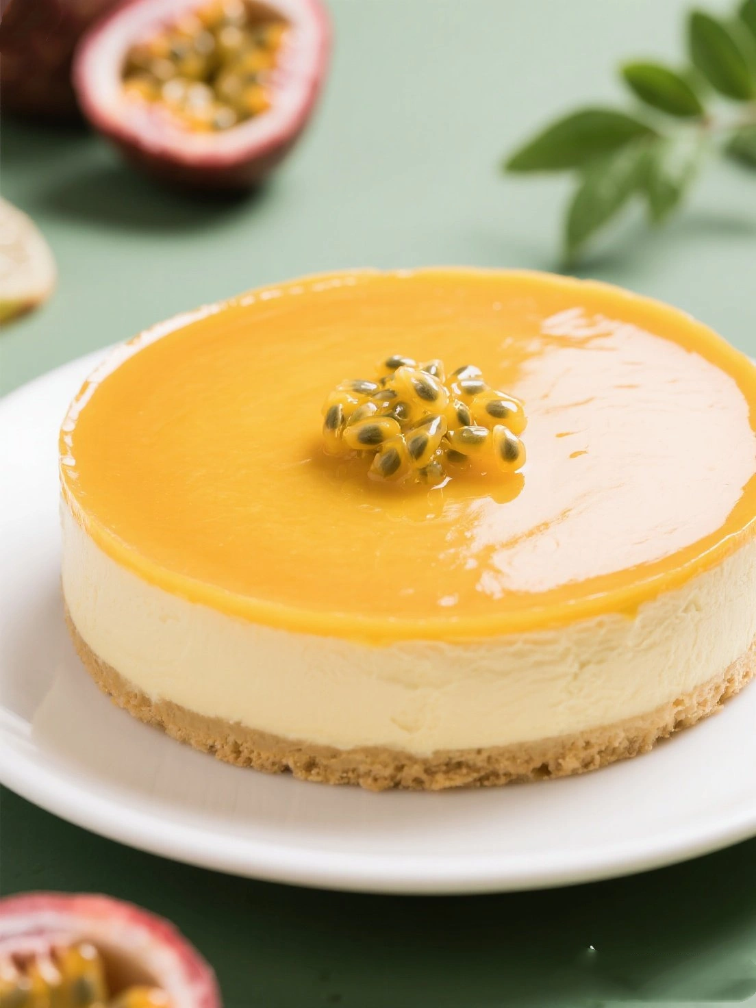 Passion Fruit Cheesecake