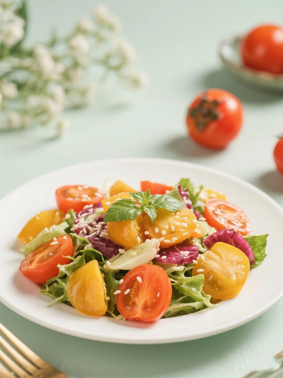 Persimmon Salad