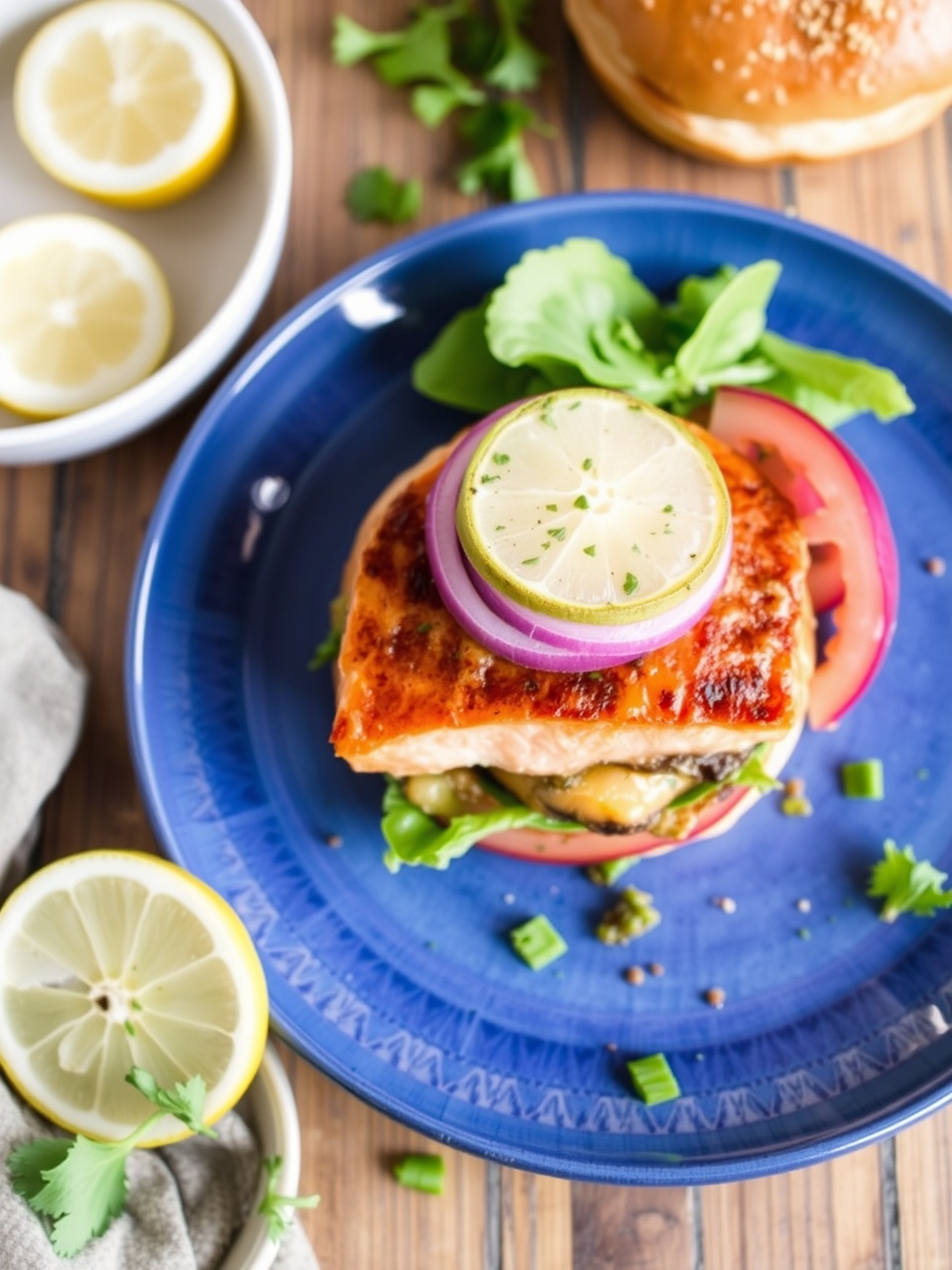 Salmon Burger