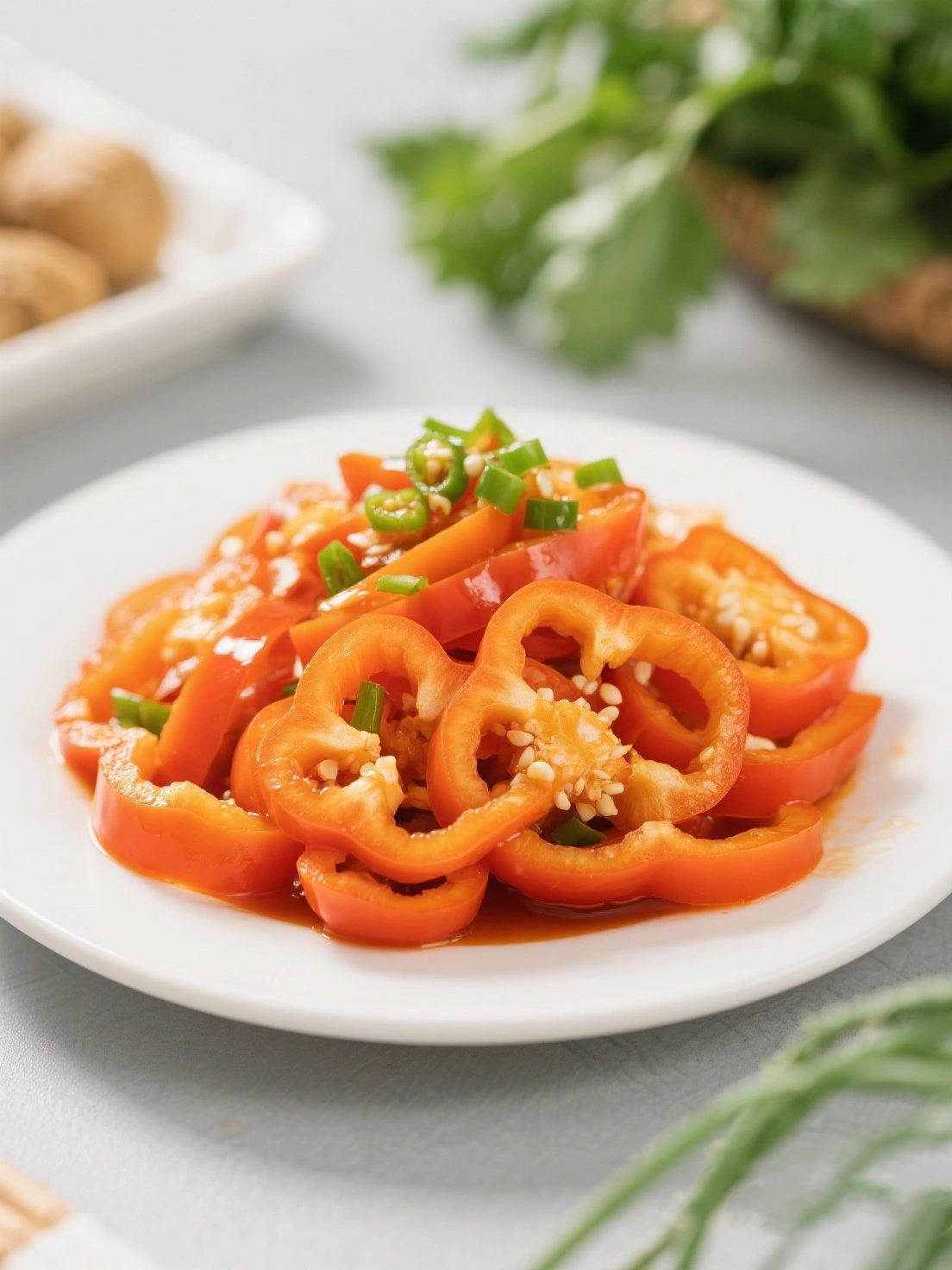 Colored Pepper Cold Salad