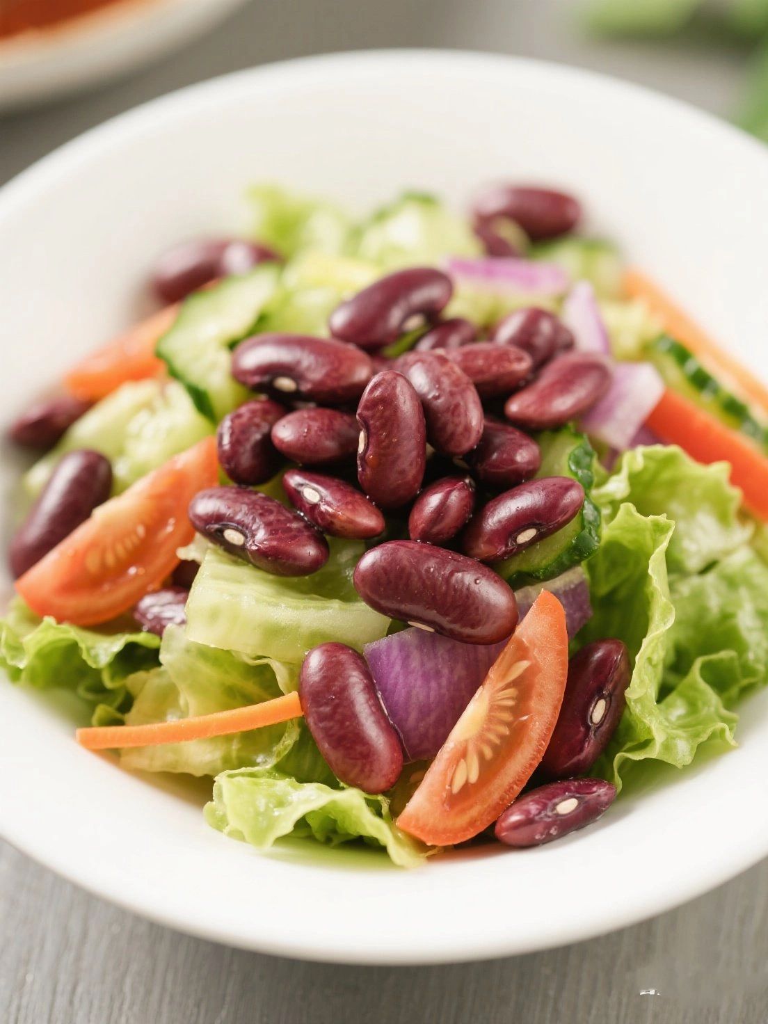 Purple Kidney Bean Salad
