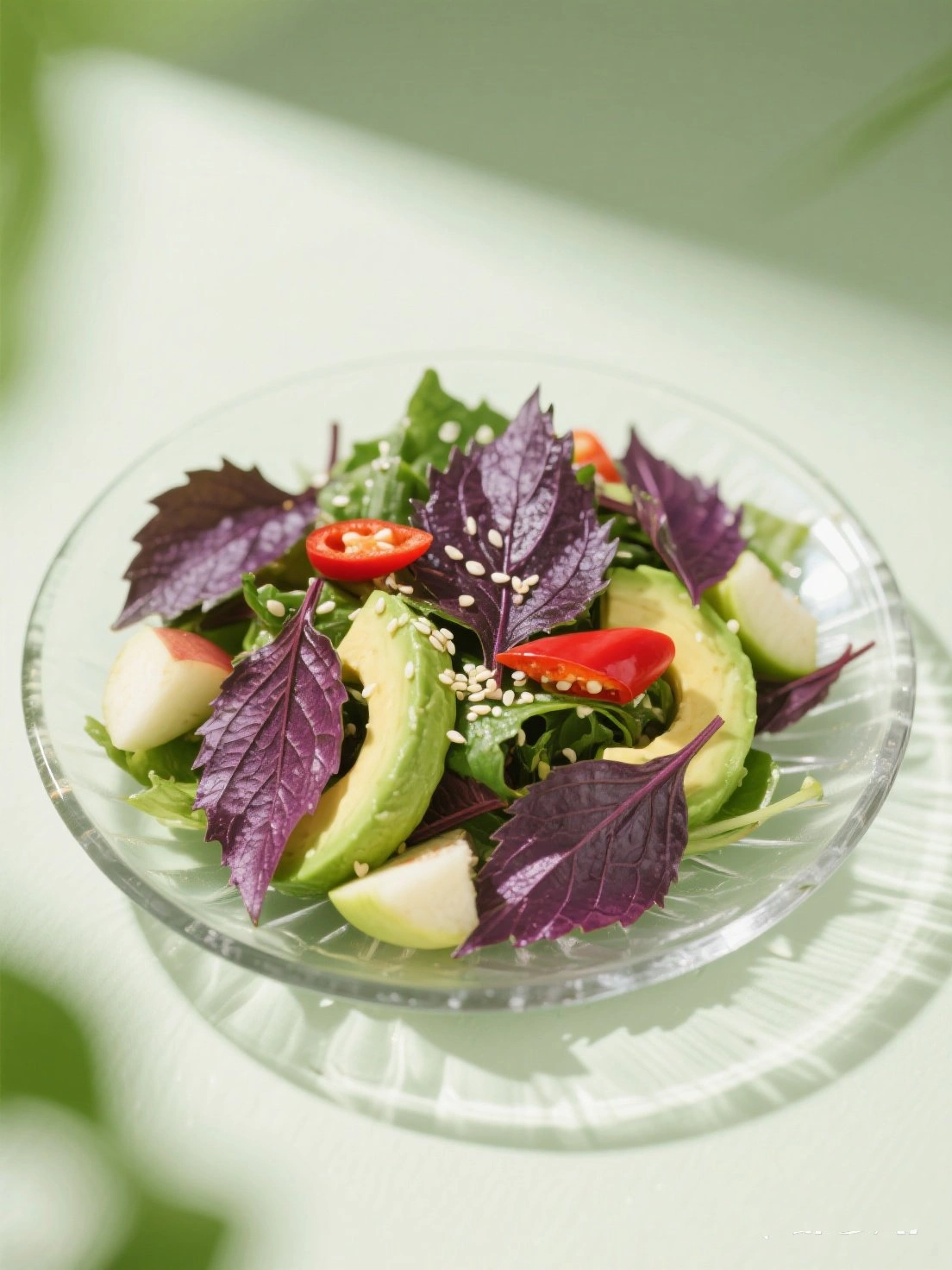 Perilla Leaf Salad