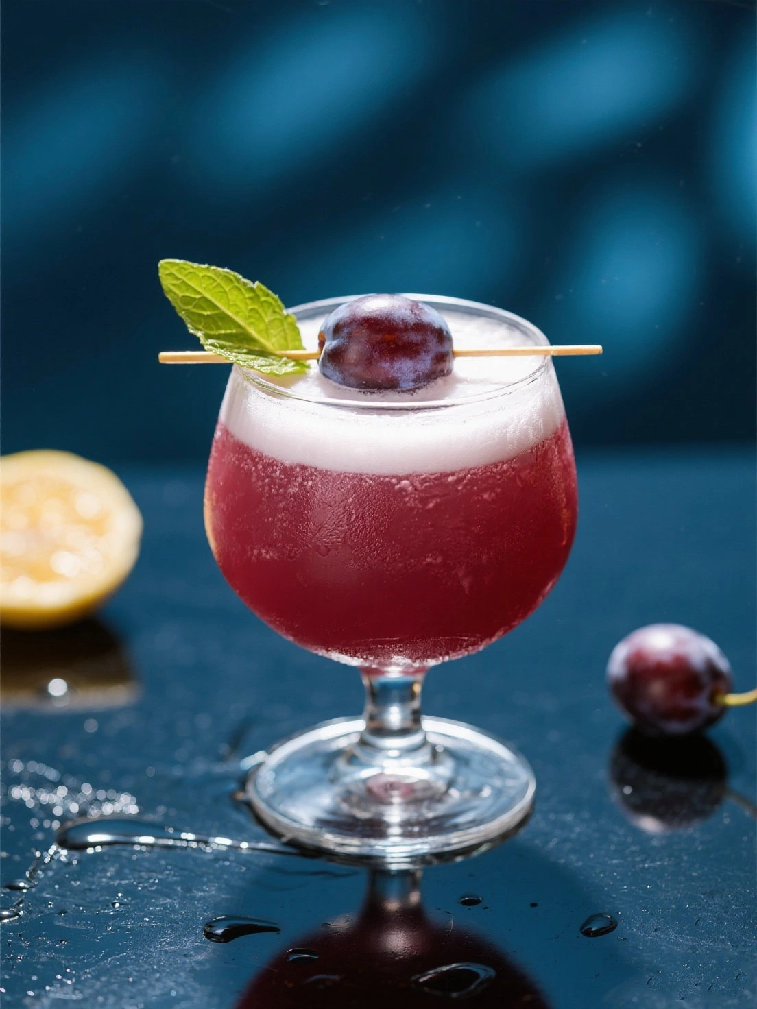 Plum Cocktail