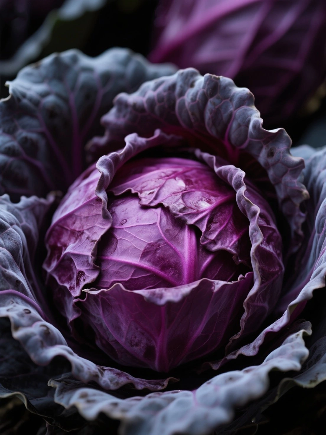 Fresh Purple Cabbage