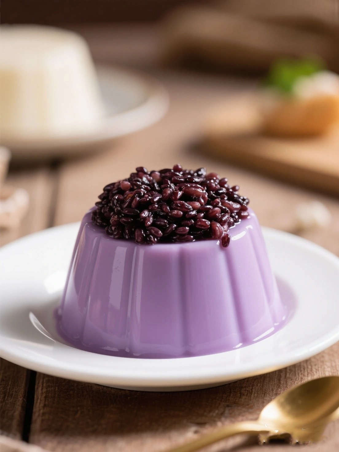 Creamy Purple Rice Pudding