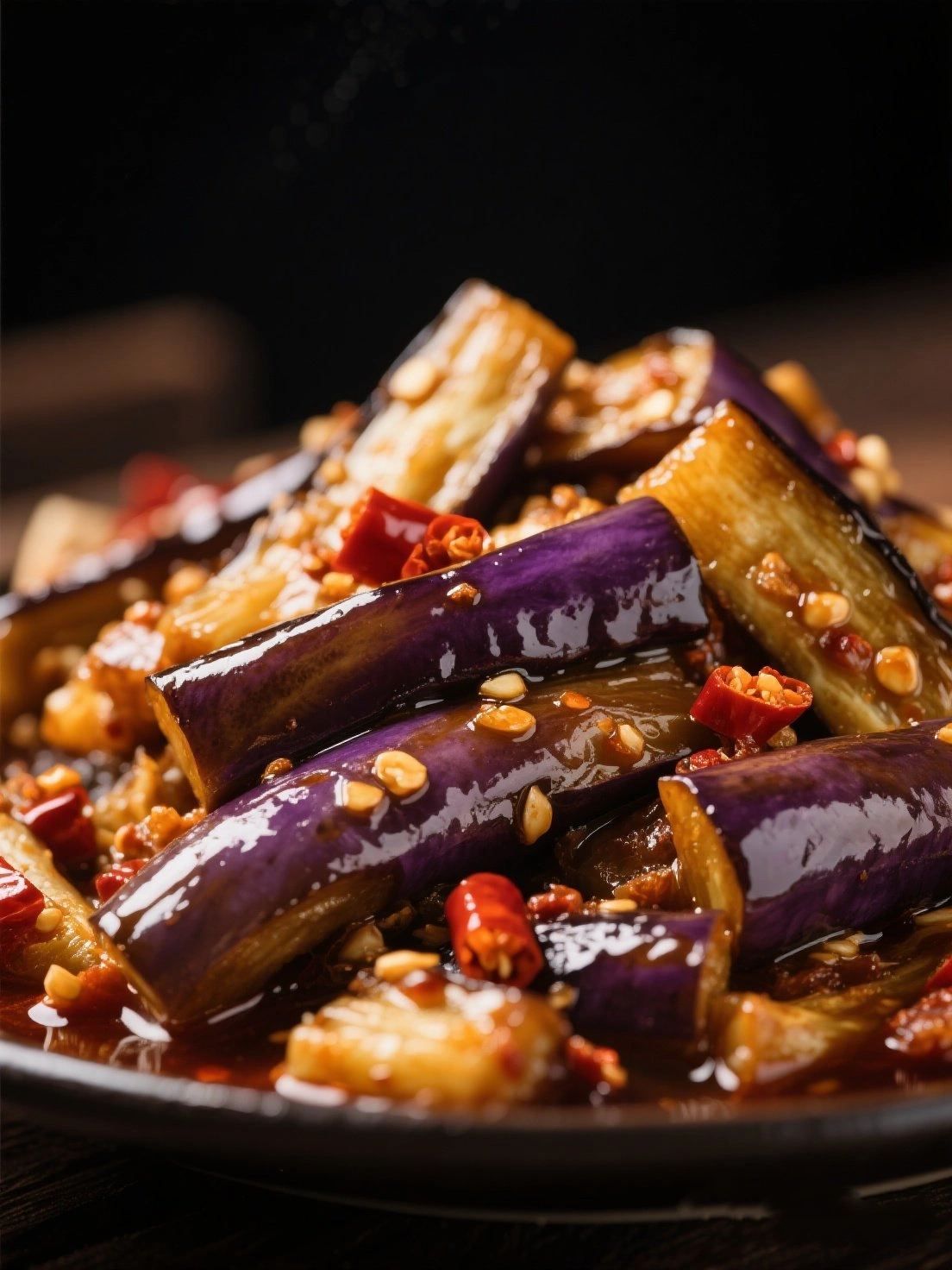 Sichuan Spicy Eggplant