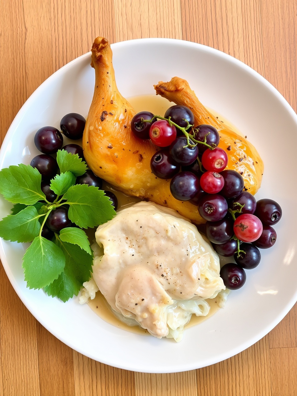 Chicken with Grapes