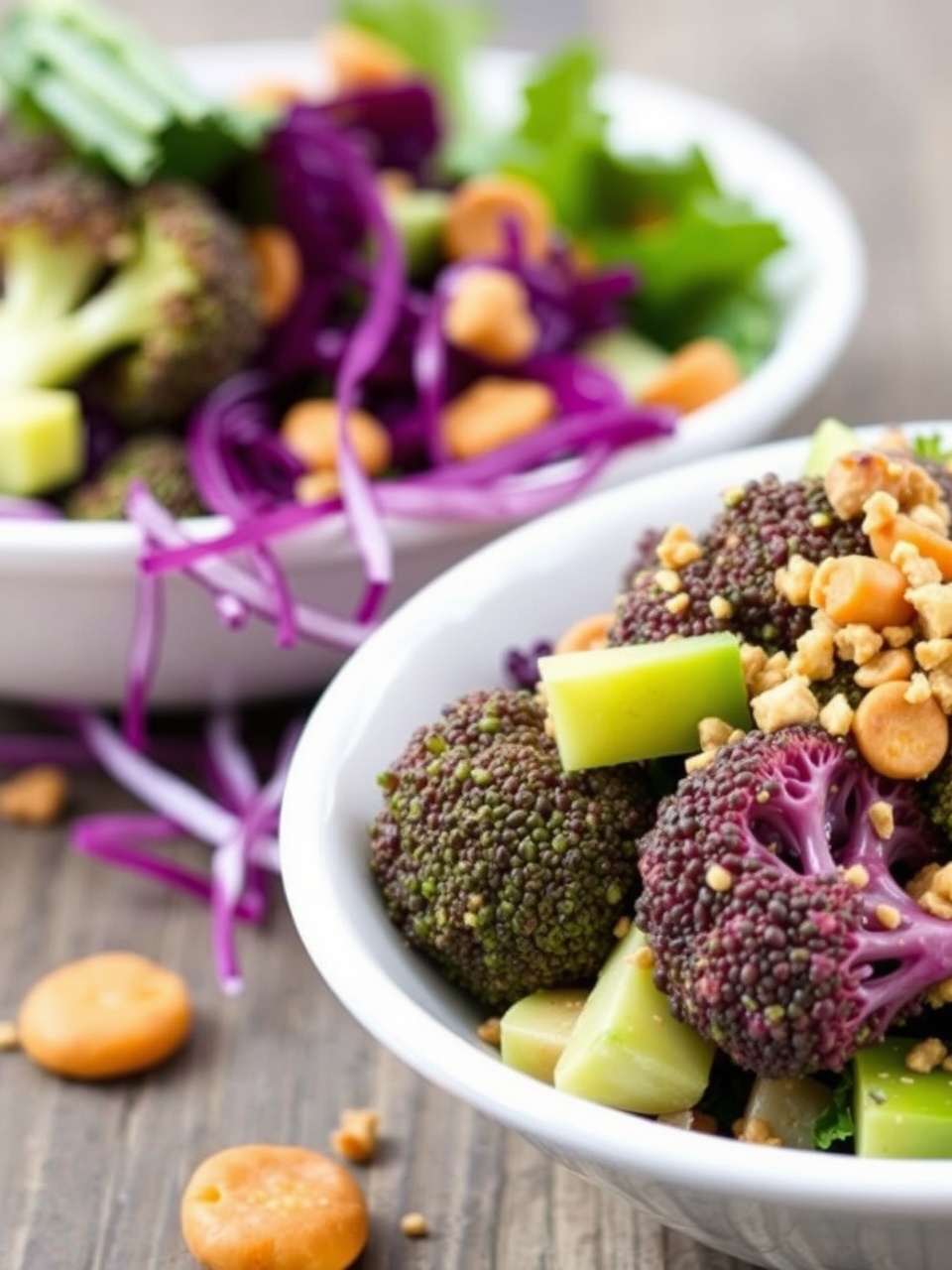 Purple Broccoli Salad