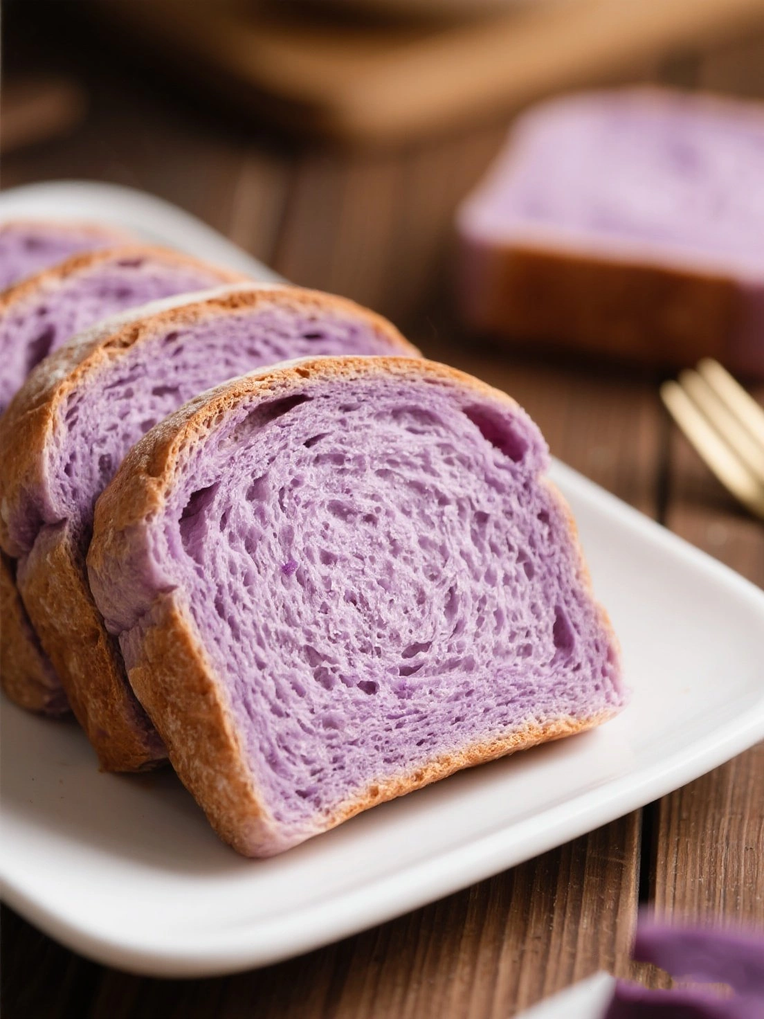 Purple Sweet Potato Bread