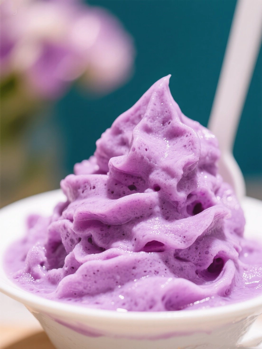 Purple Sweet Potato Smoothie Bowl