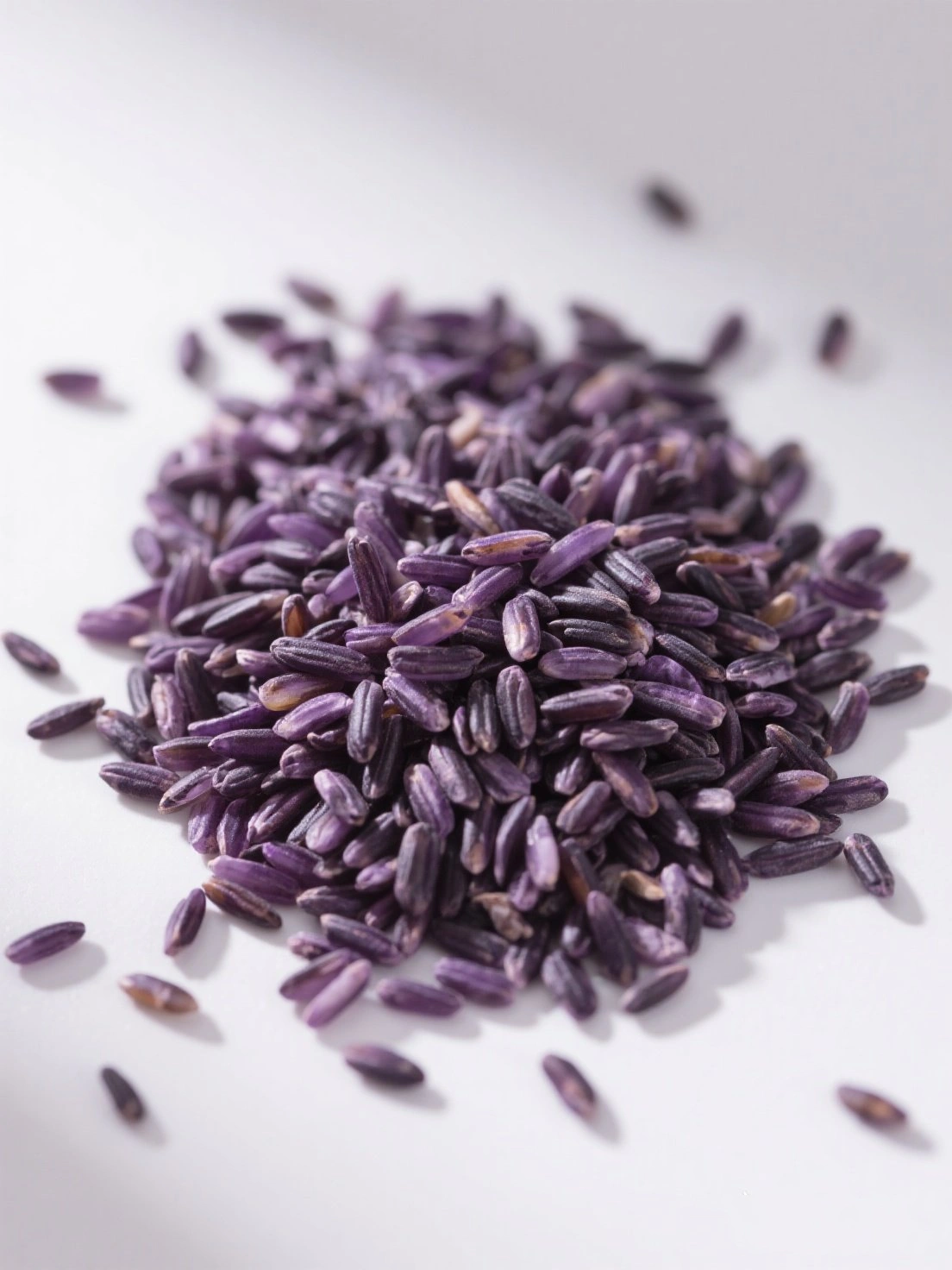 Cooked Purple Rice