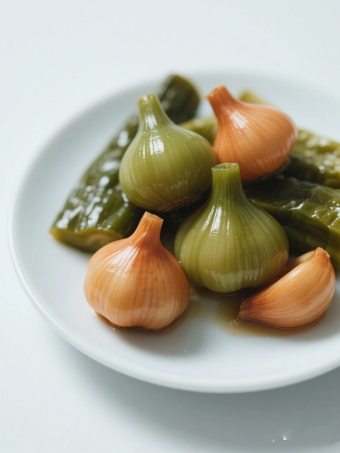 Spiced Garlic Pickles