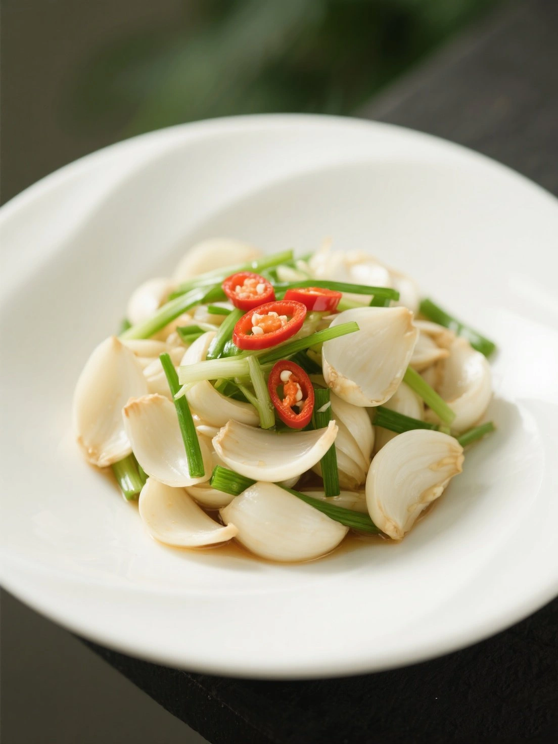 Lily Bulb Salad