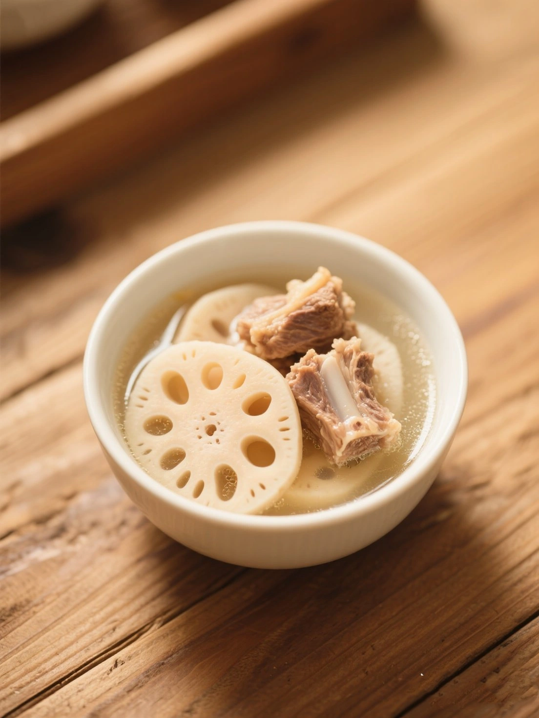 Lotus Root Soup with Ribs