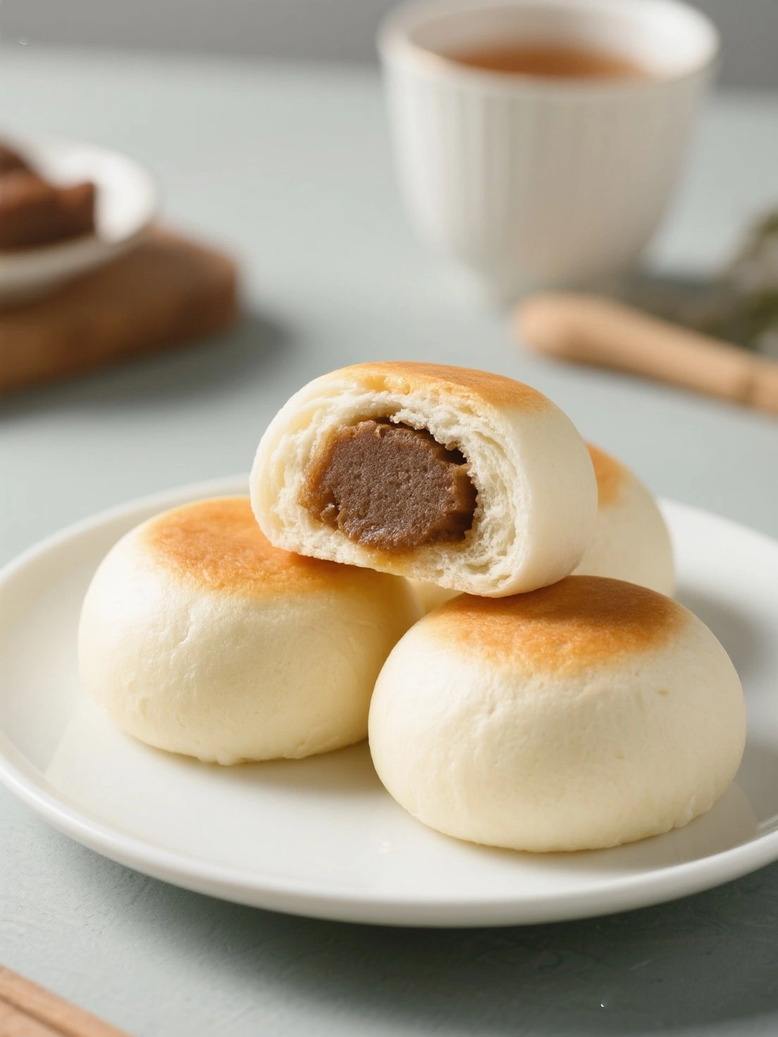 Lotus Seed Paste Buns