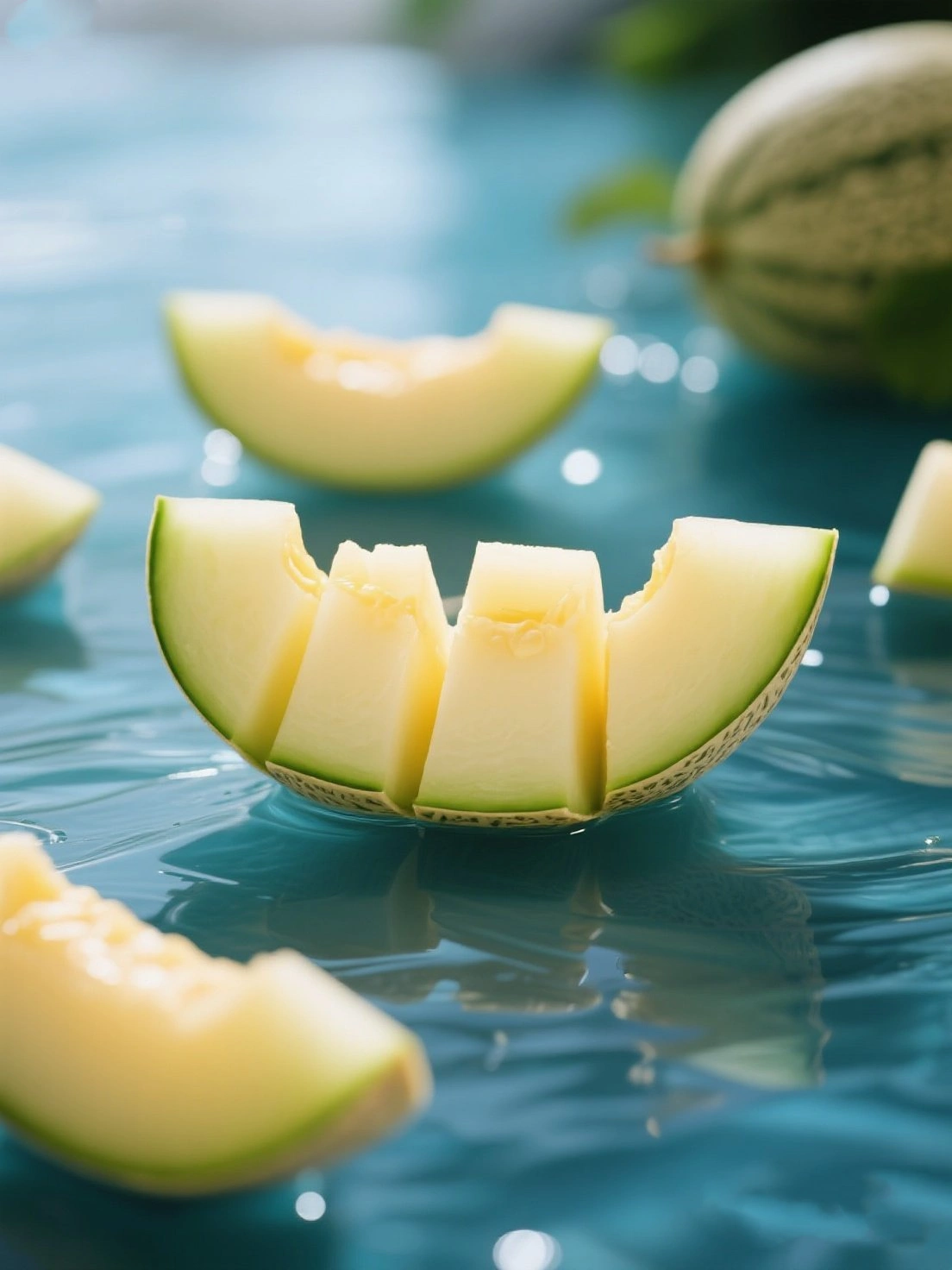 Melon plate arrangement
